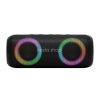 SAL BT2000 boombox, 2x10W, MP3 zenelejátszó, Bluetooth, mélysugárzó, basszus, RGB LED fényjáték, beépített akkumulátor, IPX5