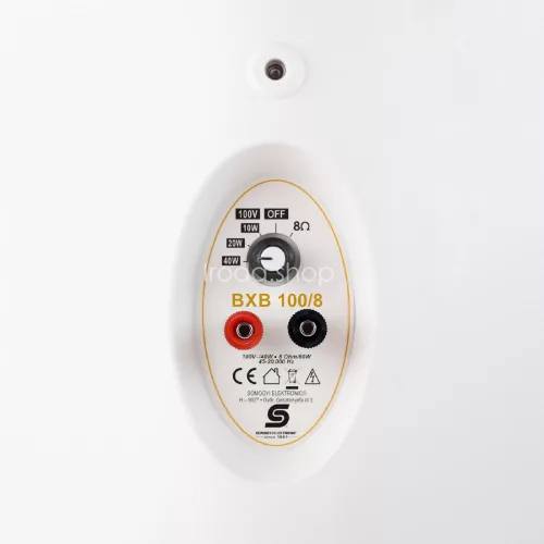 SAL BXB 100/8, 2 utas hangdoboz, 2 in 1, 60 W / 8 Ohm, 40 W / 100 V, Bass reflex, billenthető, forgatható
