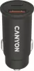 Autós töltő, USB-C/USB-A, QC 3.0 18W, PD 30W, CANYON "C-20B03"