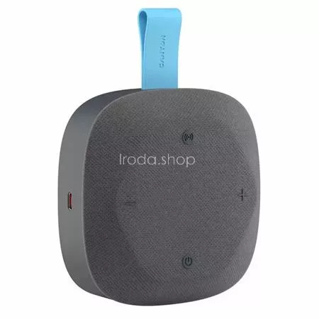 Hangszóró, hordozható, Bluetooth 5.3, CANYON "Hexagon 10", szürke-kék