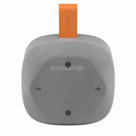 Hangszóró, hordozható, Bluetooth 5.3, CANYON "Hexagon 10", szürke-narancs