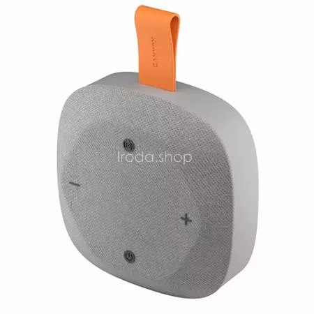 Hangszóró, hordozható, Bluetooth 5.3, CANYON "Hexagon 10", szürke-narancs