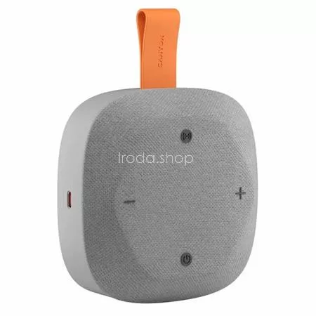 Hangszóró, hordozható, Bluetooth 5.3, CANYON "Hexagon 10", szürke-narancs