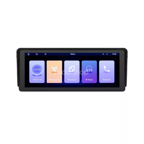 SAL CARPLAY10 multimédia központ, 10” IPS LCD érintőképernyő, CarPlay, Android Auto, USB/microSD csatlakozás, Bluetooth, WiFi, beépített hangszóró, FM modulátor, tolatókamera bemenet