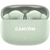 Fülhallgató, TWS vezeték nélküli, Bluetooth 5.4, CANYON "OnGo 9", zsálya