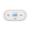HOME CO10LCD szén-monoxid vészjelző, LCD kijelző , elemes, 2 év elem élettartam, 10 év érzékelő élettartam
