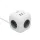 Home CUBE2 kocka elosztó, max. 3680 W, USB töltő, 3 aljzat gyermekvédelemmel, 1,5 m hosszú vezeték