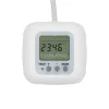 Home CUBE2P kocka elosztó, fogyasztásmérővel, max. 3680 W, 3 aljzat gyermekvédelemmel, 1,5 m hosszú vezeték