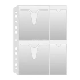   CD/DVD genotherm, lefűzhető, A4, 160 mikron, víztiszta, DONAU