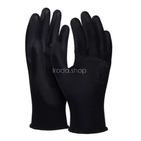   Szerelőkesztyű, PU, DONAU "Safety", 10/XLméret, fekete