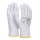 Szerelőkesztyű, PU, DONAU "Safety", 8/M méret, fehér