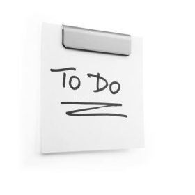   Jegyzettartó klip, öntapadó, mágneses, DURABLE "DURAFIX® CLIP", ezüst