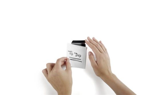 Jegyzettartó klip, öntapadó, mágneses, DURABLE "DURAFIX® CLIP", ezüst