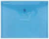 Irattartó tasak, A5, PP, patentos, DONAU, kék