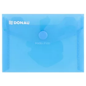 Irattartó tasak, A7, PP, patentos, DONAU, kék