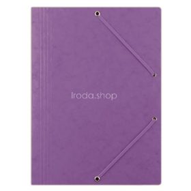 Gumis mappa, prespán, A4, DONAU "Premium", lila