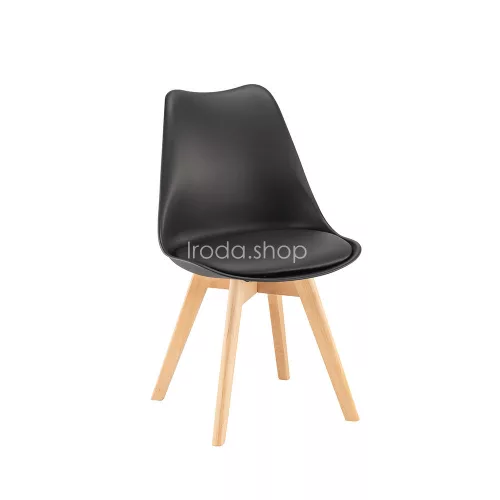 Silla étkezőszék 4 db fekete színben