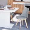 Silla étkezőszék 6 db szürke színben
