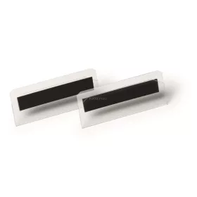   Logisztikai zseb, 100x38 mm, fekvő, DURABLE, mágneses, átlátszó
