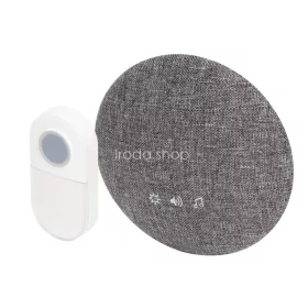  Home DB1401DC vezeték nélküli csengő, 150m hatótáv, IP55 védett nyomógomb, 38 dallam