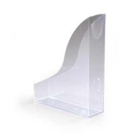   Iratpapucs, műanyag, 73 mm, DURABLE, "Basic", áttetsző