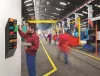 Prospektustartó, fali, álló, A4, DURABLE "FLEXIBOXX 12", fekete