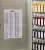 Zárható kulcsszekrény, 48 kulcs, DURABLE "KEY BOX",ezüst