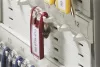 Kulcscímke, műanyag, DURABLE "KEY CLIP", vegyes színek