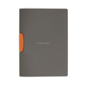   Gyorsfűző, klipes, A4, DURABLE "DURASWING® COLOR 30", narancssárga