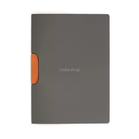   Gyorsfűző, klipes, A4, DURABLE "DURASWING® COLOR 30", narancssárga