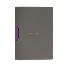   Gyorsfűző, klipes, A4, DURABLE "DURASWING® COLOR 30", lila