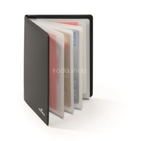   Bankkártyatartó, 8 db-os, RFID védelemmel, DURABLE, fekete