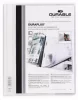 Gyorsfűző, A4, széles, panorámás, DURABLE "DURAPLUS®", fehér