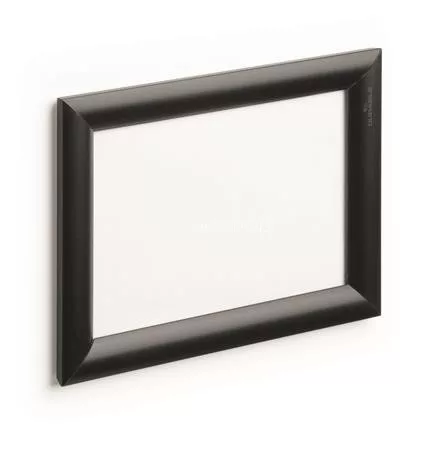 Posztertábla, fali, A5, alumínium keret, DURABLE, fekete