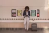 Posztertábla, fali, A5, alumínium keret, DURABLE, fekete