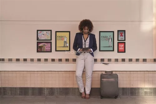 Posztertábla, fali, A5, alumínium keret, DURABLE, fekete
