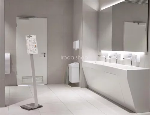 Padlóállvány, A3, DURABLE "INFO SIGN", ezüst