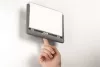 Információs tábla, 210x148,5 mm, DURABLE "CLICK SIGN", szürke