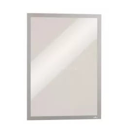   Infokeret, A3, mágneses, DURABLE "DURAFRAME® MAGNETIC", ezüst