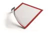 Infokeret, A4, mágneses, DURABLE "DURAFRAME® MAGNETIC", piros