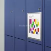 Infokeret, A4, mágneses, DURABLE "DURAFRAME® MAGNETIC", ezüst
