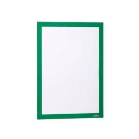   Infokeret, A4, öntapadó háttal, DURABLE "DURAFRAME®", zöld