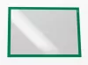 Infokeret, A3, öntapadó háttal, DURABLE "DURAFRAME®", zöld