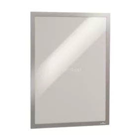   Infokeret, A3, öntapadó háttal, DURABLE "DURAFRAME®", ezüst