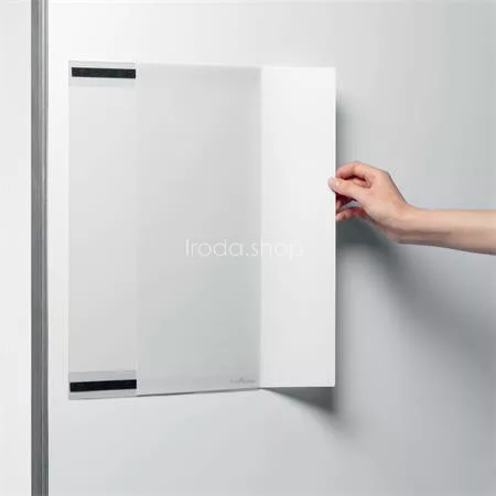 Infokeret, A3, mágneses, DURABLE "rPET", áttetsző