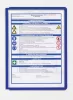 Bemutatótábla, A4, DURABLE "SHERPA®", sötétkék