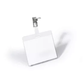Névkitűző, csíptetővel, 60x90mm, DURABLE