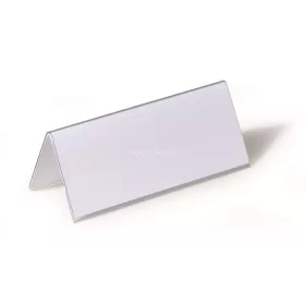 Névtábla tartó, asztali, 61/122x150 mm, DURABLE