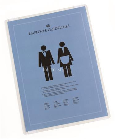 Hideglamináló fólia, A4, öntapadó, DURABLE "Sealit®"