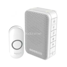   Honeywell Home DC313NP2 vezeték nélküli csengő, 150m hatótáv, 6 dallam, LED jelzőfény, nyomógomb IP55 védett, 230V-os tápellátás